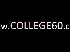 Group of hot girls fucking on college