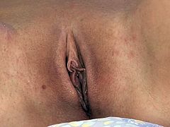 Cute blonde Paula shows off her nice pussy and pleases herself with fingering. Then she takes her favourite toy and stuffs it in her hot depths.