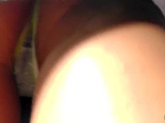Hot upskirt voyeur video of nice piece of ass