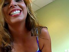 Good-looking lassie with beautiful natural breasts Nikki Dohmer is going to bring a lot of happiness to this aroused stallion today. It appears that she is a top-notch hooker.