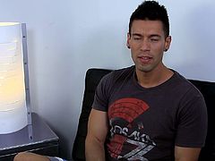 Alexander Garrett and Angel Rock both enjoy a delightful afternoon by fucking in the living room and cumming hard.
