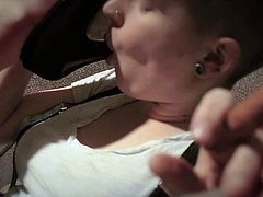These classy babes enjoy each others bodies in a very passionate manner. Their lovely natural tits are exposed.