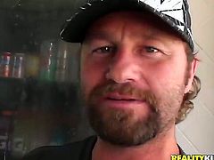 This is the time for her to show her cock sucking skills and make him super horny. His hard dick is penetrating down her throat like there is no tomorrow.