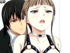 Two busty hentai babes fucking