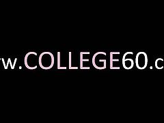 Horny college girls riding on real penis