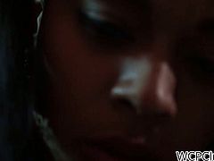 Zealous black chick is a kinky prisoner who's in the prison cell. Spoiled slim gal with nice tits gets rid of orange suit and stretches legs wide to get her wet juicy pussy licked by spoiled ebony cop. Just check out horny hot gals in WCP Club sex clip and be sure to jizz in a flash.