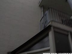 Well, this slim blond gal isn't shy at all. Voracious and shameless nympho with nice butt and not bad tits sits in the cafe, then poses on cam outdoors to boast of her nice body and desires to continue with pleasing a man for pleasure.