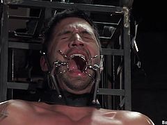 Have a look at this gay bondage video where these kinky hunks have fun torturing one another as well as pleasing themselves.