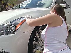 Tiffany Car wash Booty