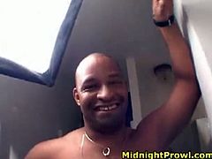 While one dude stands in the doorjamb, the other stud gets absorbed with polishing the wet pussy of slutty blondie. Horn-mad slim chick with natural small tits groans while feeling a deep and tough penetration of the tool into her wet cunt right on the wide motel bed.