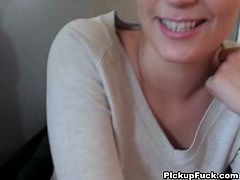 Amateur chick is lured into sex. The naughty slut agrees and ends up naked and fucking on camera for the first time, wanna see?