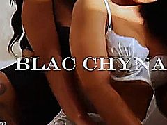 BLAC CHYNA  AND WANKAEGO ARE DOING A LINGERIE PHOTOSHOT