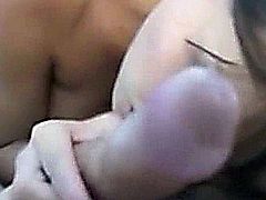 This Amateur Video Of Morning Blowjob Surprise Ends With Cum shot