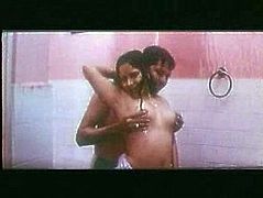 Horny Indian boyfriend pleases his busty gf in the shower