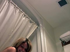 Lola is a hot teen who will make your mouth water as she takes off her clothes and leaves only her thong on and shows off her body on camera.