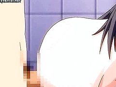 Hentai teenie gets laid at shower