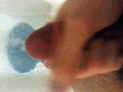 cum under shower