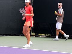 Ana Ivanovic - Hot as hell at practice