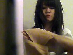 Check out sexy Japanese emo teenie - Minori. She spreads her legs wide and masturbates, but doesn't know about the hidden camera!