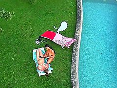 Hot and horny flick with plenty of girl on girl action.. Staring LaTaya Roxx and Sheila Grant. These glamorous European babes are enough to get you good and hard as they rub each others big bouncy titties all over. Great outdoor fun.