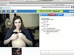 Omegle Cute Teen Flashing Boobs