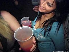 Wild and turretless young folks party hard. They drink bear before they get totally drunk before one couple cloisters in a bedroom where a kinky dude gives a tongue fuck to aroused babe in group sex video by Pornstar.