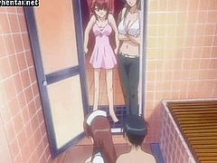 Hentai chick gets asshole rammed