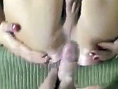 Anal creampies compilation of Shemales