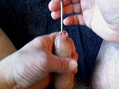 The Experiment - wanking with a spoon and clippers sounding