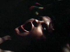 Retro babe enjoys a good fuck during intense and nasty hardcore classic scene