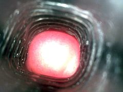 Cumming inside fleshlight