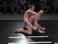 This is the gay wrestling match broadcasted for all the fag audience! Don't do it at home, just fuck each other and that's all!