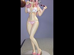 Super Sonico Figure Bukkake 02