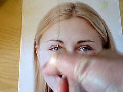 Facial for cute blonde