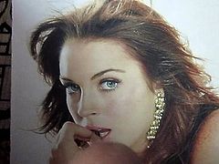 lindsay lohan cum tribute 1