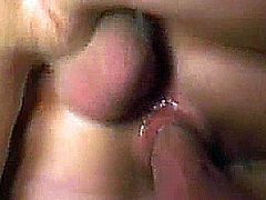 A naughty Indian amateur girlfriend gets double teamed ! Double penetration and huge facial cumshots !