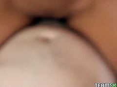 Tender breathtaker Emily Austin gets her nice face cum soaked