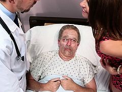 These incredibly sexy chicks give this old man a heart attack with their big delicious boobs. Check out this hot sex video now and I'm pretty sure you will like their huge juicy melons.