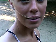 Watch this damn super hot and sexy skinny russian babe who loved to get fucked by her freind who has a large cock in Wicked sex clips.