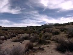 So let me explain what happens in here. One bitch does anal and gets facial. Then obe blondie is facesitting her lover outdoors and gives blowjob to dirty dude in desert.