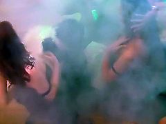 A bunch of Russian teens are having fuck at the party that turned into hardcore group fuck fest. Watch them getting butt fucked brutally. Hardcore orgy scene is brought to you by WTF Pass.