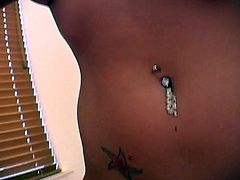 Fantastic blonde nympho just bought some sex toys and immediately went to her room in order to check them out and to have nice masturbation