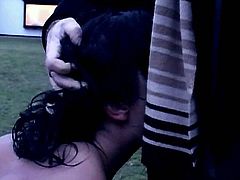 Subspace Land porn performs one another hot BDSM sex video featuring naughty brunette on a leach. She gets her pussy toyed outdoor. This provocative bdsm scenes is well worth seeing.