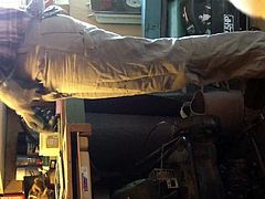 Jacking off in garage part 1