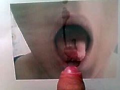 Little cum for mouth