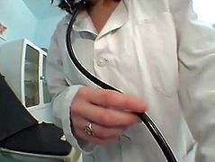 doctor fucks client
