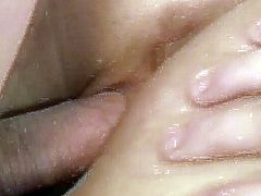 Witness this amateur video where a teen babe, with small boobs wearing a sky blue miniskirt, goes hardcore with a guy and gets a cum in mouth.