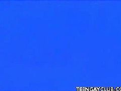 Hot boys satisfying each other's dicks.  One of them took the lead and began swallowing his partner's meat while the other joined in and soon it's an all out 69 oral fun.