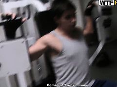 Brunette Jocelyn is ready to suck guys worm fuck from dusk till dawn