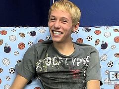 Check out our new blonde twinkie, Kenny and his fresh